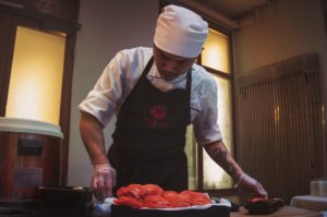 料理人の写真